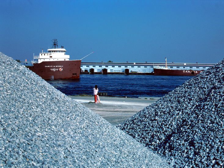   Freighter near Port Huron